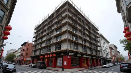 Chinatown 7-Story Renovation